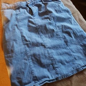 Christopher & Banks Denim Skirt